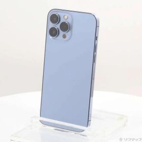 ソフマップ 〔中古品〕 iPhone13 Pro Max 128GB シエラブルー MLJ73J／A SIMフリー【251】
