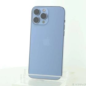 ソフマップ 〔中古品〕 iPhone13 Pro Max 128GB シエラブルー MLJ73J／A SIMフリー【247】