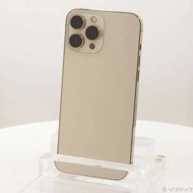 ソフマップ 〔中古品〕 iPhone13 Pro Max 512GB ゴールド MLJV3J／A SIMフリー【262】