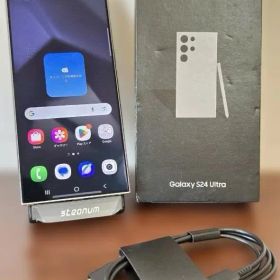 370超美品 Galaxy S24 Ultra SIMフリー256GB◆12GB