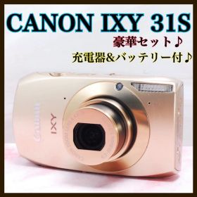 ✨CANON IXY 31S✨デジカメ コンデジ 動作OK ゴールド