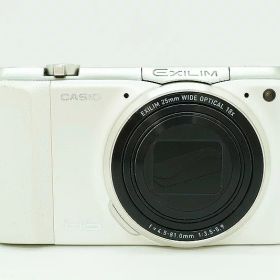 カシオ CASIO コンパクトデジタルカメラ ホワイト HIGH SPEED EXILIM EX-ZR800 【中古】