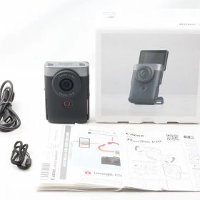 キヤノン Canon PowerShot V10 シルバー 付属品完備 元箱◇50211