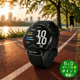 ◆GW期間中P3倍+限定クーポン！！◆ガーミン スマートウォッチ GPS フィットネス Venu 4 45mm 010-03014-30 Slate/Black GARMIN【転送不可】