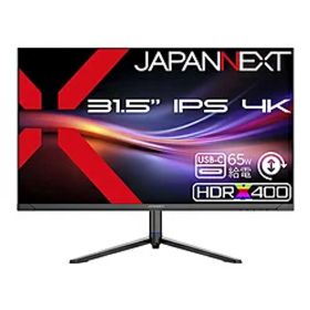 JAPANNEXT USB-C接続 PCモニター JN-IPSB315U-HSPC6 ［31.5型 /4K(3840×2160） /ワイド /60Hz］ JNIPSB315UHSPC6
