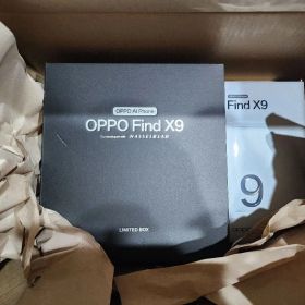 【新品未開封】OPPO Find X9 スペースブラック 国内版 限定BOX