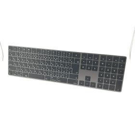 【中古】Apple Magic Keyboard（2018/テンキー付き/A1843） - 日本語（JIS） スペースグレイ MRMH2J/A【千葉】保証期間1週間