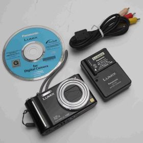 【中古】 パナソニック デジタルカメラ LUMIX (ルミックス) TZ7 ブラック DMC-TZ7-K 当店保証30日間 人気 ミラーレス 一眼レフ 交換レンズ カメラ