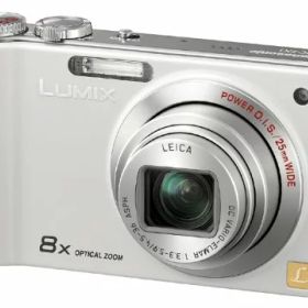 【中古】「非常に良い」パナソニック デジタルカメラ LUMIX (ルミックス) ZX1 ホワイト DMC-ZX1-W