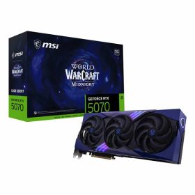 【30日は24時間限定クーポン配布】MSI エムエスアイGeForce RTX 5070 12G World of Warcraft MIDNIGHT VOID EDITION OC G5070-12GTC(2675846)送料無料