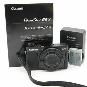 キヤノン(Canon)の■ほぼ新品■PowerShot G9 X(ブラック) (コンパクトデジタルカメラ)