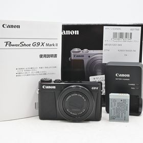 美品★★★Canon PowerShot G9 X Mark II ブラック (コンパクトデジタルカメラ)