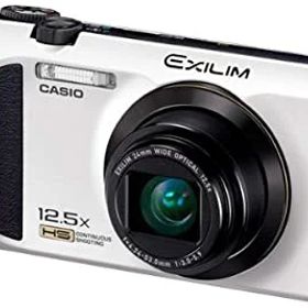 【中古】CASIO カシオ デジタルカメラ EXILIM EX-ZR300WE ホワイト ハイスピード 高速連写