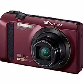 【中古】（非常に良い）CASIO カシオ デジタルカメラ EXILIM EX-ZR300RD レッド ハイスピード 高速連写
