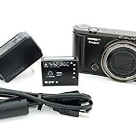 【中古】【非常に良い】CASIO デジタルカメラ EXILIM EX-ZR3000BK 自分撮りチルト液晶 オートトランスファー機能搭載 EXZR3000 ブラック