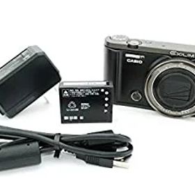 【中古】(非常に良い)CASIO デジタルカメラ EXILIM EX-ZR3000BK 自分撮りチルト液晶 オートトランスファー機能搭載 EXZR3000 ブラック
