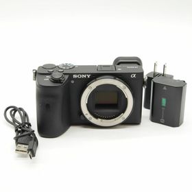 ソニー(SONY)の【シャッター回数4583回!】■ほぼ新品■ α6600 ボディ ブラック(ミラーレス一眼)