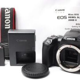 動作正常品 CANON EOS Kiss X10 ボディ ブラック 196ｋ44000