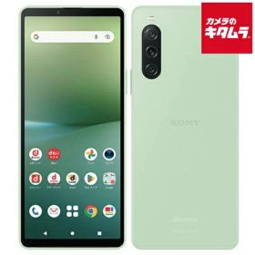 【中古：A(美品)】SONY Xperia 10 V SO-52D 128GB セージグリーン SIMフリー 《納期約1－2週間》
