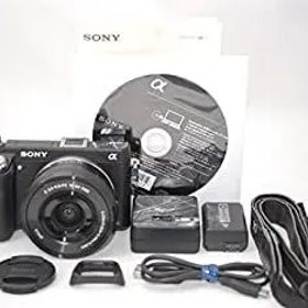 【中古】ソニー SONY ミラーレス一眼 α NEX-6 パワーズームレンズキット E PZ 16-50mm F3.5-5.6 OSS付属 NEX-6L/B