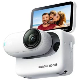 【エントリーで最大2万ポイント当たる｜4/23まで】 INSTA360｜インスタ360 アクションカメラ Insta360 GO 3S (128GB) アークティックホワイト CINSAATAGO3S04