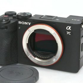 【中古】【美品】ソニー α7C II ILCE-7CM2 ボディ [ブラック]（センサー清掃済） CA01-R4943-2Q3 SONY ソニー α Eマウント ミラーレス フルサイズ 手ブレ補正 4K対応