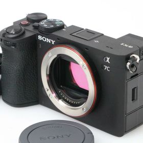 【中古】【美品】ソニー α7C II ILCE-7CM2 ボディ [ブラック] （センサー清掃済み） CA01-M6381-2P2B SONY ソニー α Eマウント ミラーレス フルサイズ 手ブレ補正 4K対応