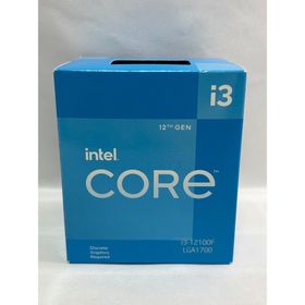 Core i3 12100F BOX 中古 13,499円 | ネット最安値の価格比較 プライス