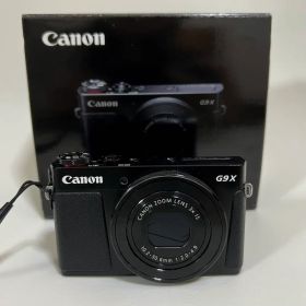 Canon PowerShot G9X コンパクトデジタルカメラブラック黒 美品