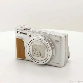 【中古】Canon(キヤノン) PowerShot SX740 HS シルバー 【198-ud】