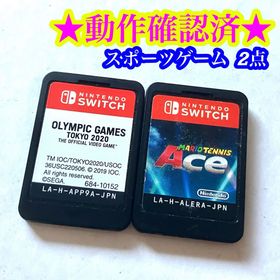 Switch マリオテニスエース 東京2020オリンピック スポーツゲーム2点(家庭用ゲームソフト)