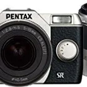 【中古】PENTAX デジタルミラーレス一眼 Q10 ダブルズームキット [標準ズーム 02 STANDARD ZOOM ・望遠ズーム 06 TELEPHOTO ZOOM] シルバー Q10 WZOOMKIT