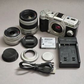 【動作確認済】ミラーレス一眼 PENTAX Q10 ズームレンズセット