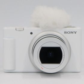 中古 ソニー VLOGCAM ZV-1 M2 コンパクトデジタルカメラ ホワイト 【可(C)】