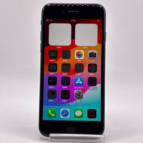 1-7【バッテリー85%】SIMフリー iPhone SE2 64GB ブラック