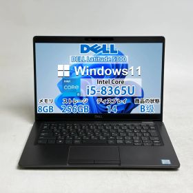 【良品】【7 日保証付き】DELL Latitude 5300/Intel Core i5-8365U/8GB /SSD256GB /Windows /Office付き PO1792_076