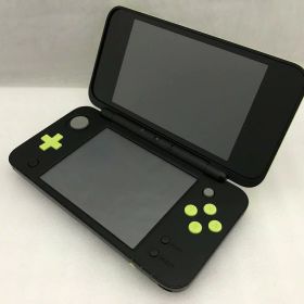 ニンテンドウ 任天堂 Newニンテンドー2DS LL ブラック×ライム JAN-S-MAAA 【中古】