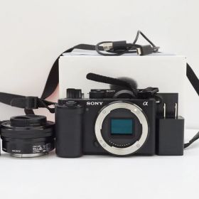 L131333)SONY zv-e10 ミラーレス一眼カメラ E 3.5-5.6/PZ 16-50 OSS