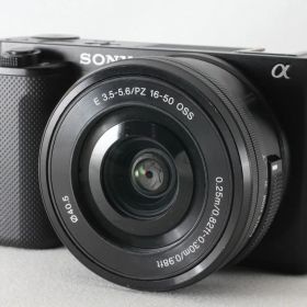 ソニー Sony VLOGCAM ZV-E10L パワーズームレンズキット ブラック 僅か1084ショット 付属品満載◇50190