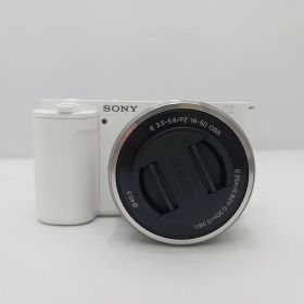 【展示商品】ソニー SONY ミラーレス一眼カメラ VLOGCAM ZV-E10 ダブルズームレンズキット ZV-E10Y W ホワイト