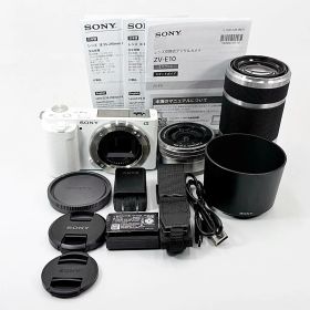 ソニー VLOGCAM ZV-E10 ダブルズームレンズキット ミラーレスカメラ