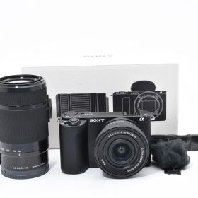 概要欄必読 極上品 Sony ZV-E10II ダブルズームレンズキット 付属品色々セット