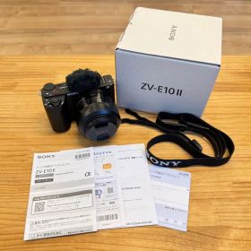 Sony ZV-E10 II ミラーレスカメラ 本体とズームレンズ