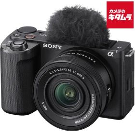 【新品】ソニー VLOGCAM ZV-E10 II パワーズームレンズキット ブラック [ZV-E10M2K B] SONY ミラーレス一眼 Vlog 自撮り対応 4K60P 高速AF