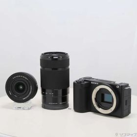 ソフマップ 〔中古品〕 VLOGCAM ZV-E10 II ダブルズームレンズキット ブラック ZV-E10M2X B【258】