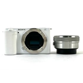 ソニー SONY VLOGCAM ZV-E10L パワーズームレンズキット ホワイト デジタル ミラーレス 一眼カメラ 【中古】