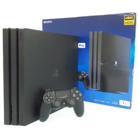 【SIE】ソニー『PlayStation4 Pro プレイステーション4 Pro 1TB ジェットブラック』CUH-7200BB01 ゲーム機本体 1週間保証【中古】