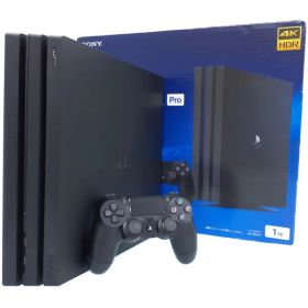 【SIE】ソニー『PlayStation4 Pro プレイステーション4 Pro 1TB ジェットブラック』CUH-7200BB01 ゲーム機本体 1週間保証【中古】