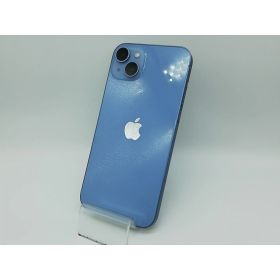 【中古】Apple au 【SIMフリー】 iPhone 14 Plus 256GB ブルー MQ4Q3J/A【秋葉本店】保証期間1ヶ月【ランクC】