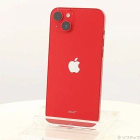 【中古】Apple(アップル) iPhone14 Plus 512GB プロダクトレッド MQ4V3J／A SIMフリー 【247-ud】